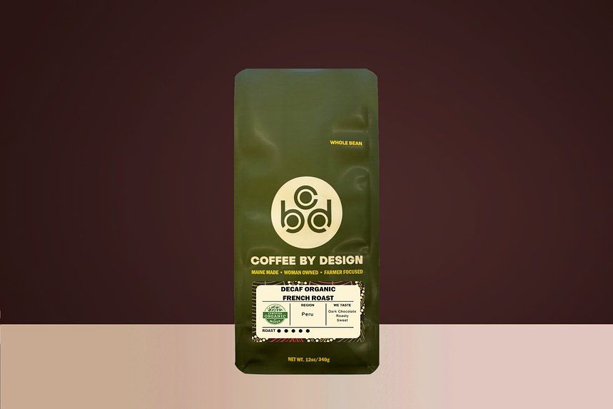Decaf Organic French Roast bag