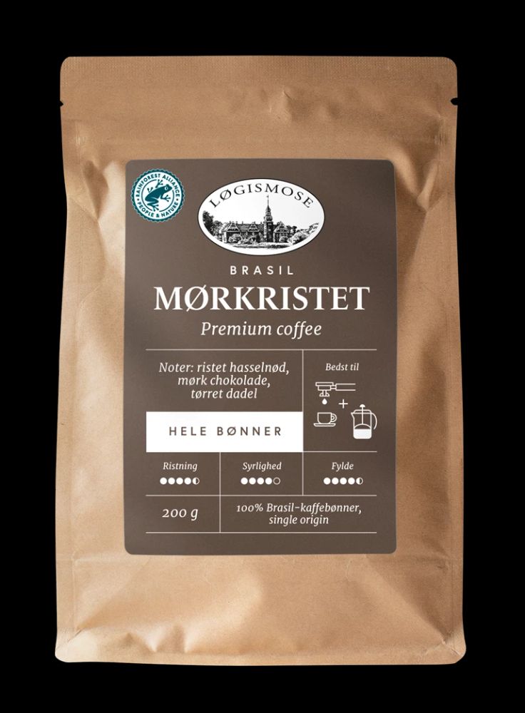 Brasil Mørkristet bag