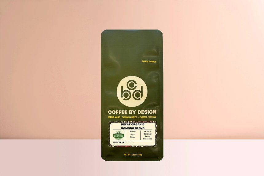 Decaf Organic Komodo Blend bag