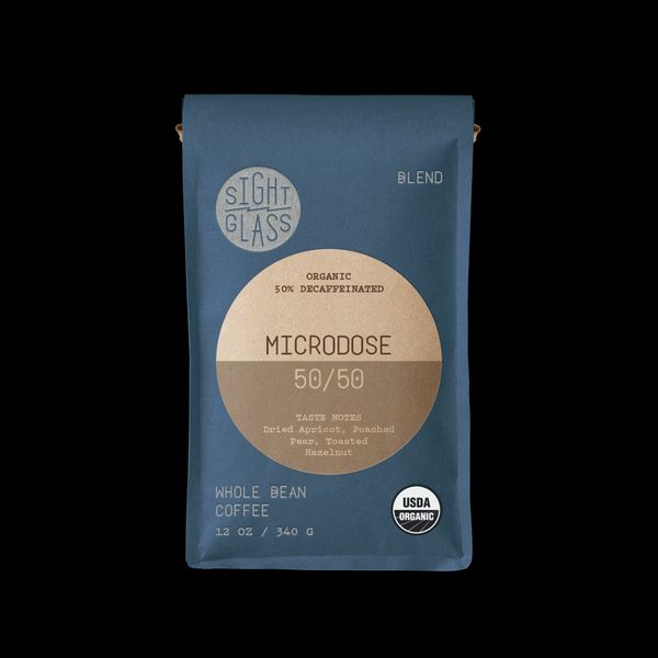 Microdose Half-Caf bag