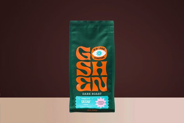 Tired Eye Decaf bag