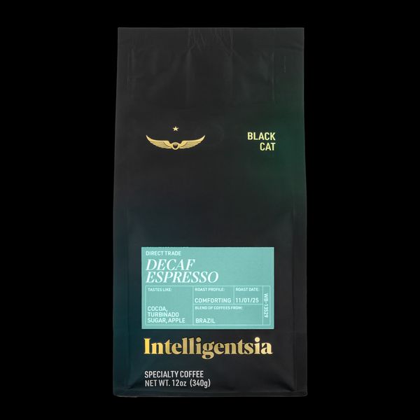 Decaf Black Cat Espresso bag