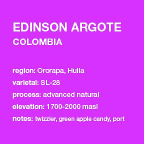 Edison Argote bag