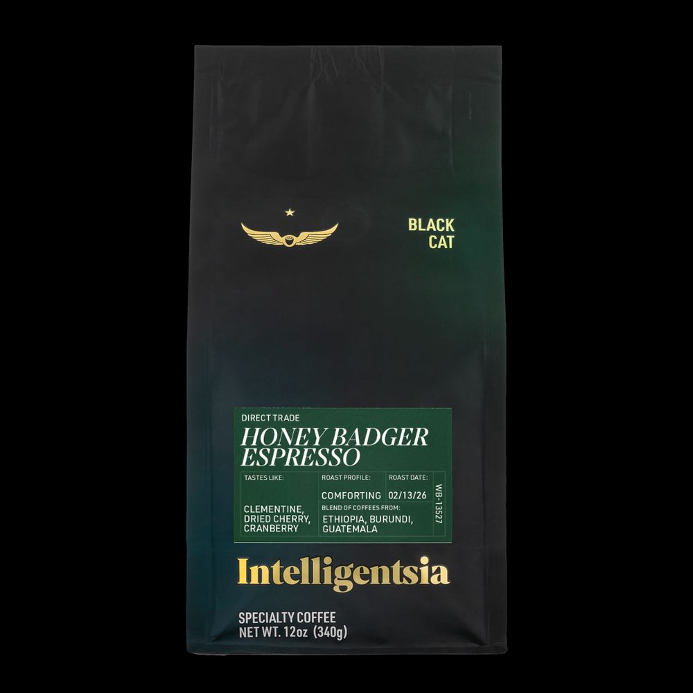 Honey Badger Espresso bag