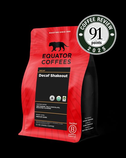 Decaf Shakeout Blend bag