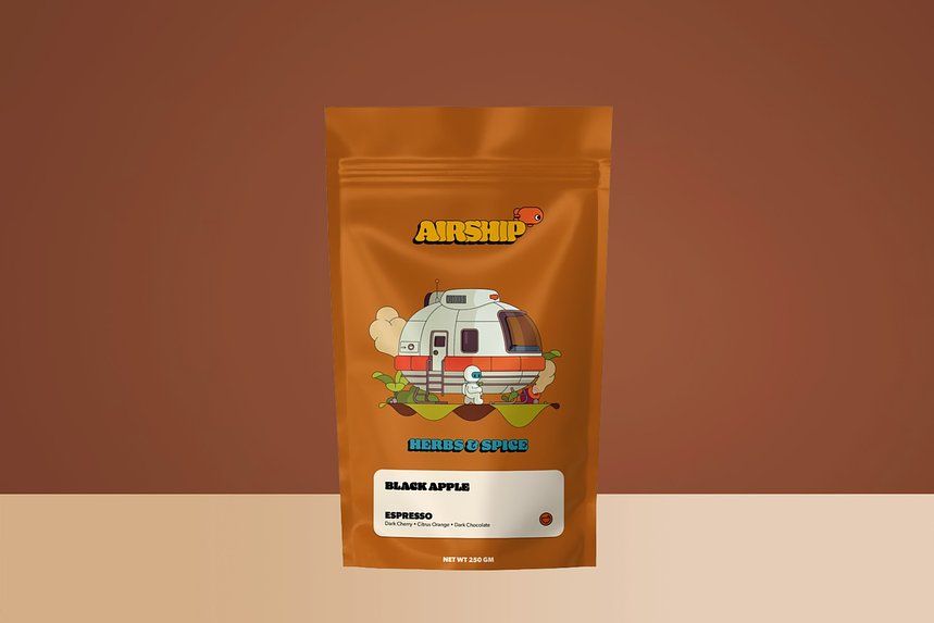 Black Apple Espresso bag