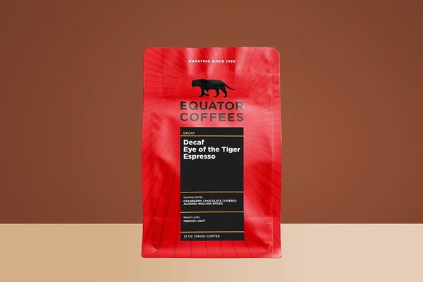 Decaf Eye Of The Tiger Espresso bag