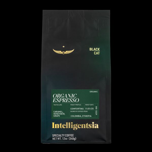 Black Cat Organic Espresso bag