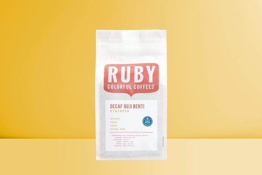 Guji Benti Decaf bag
